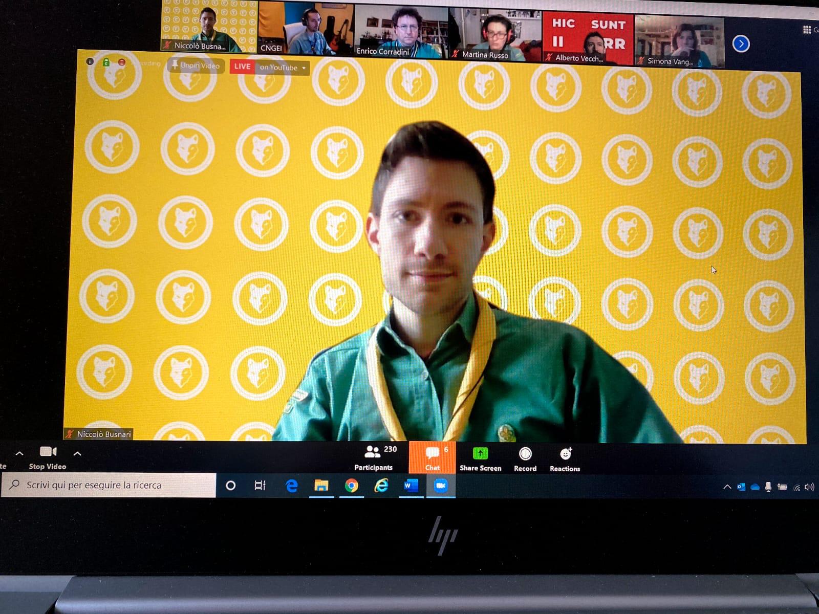 Intervista scout via zoom